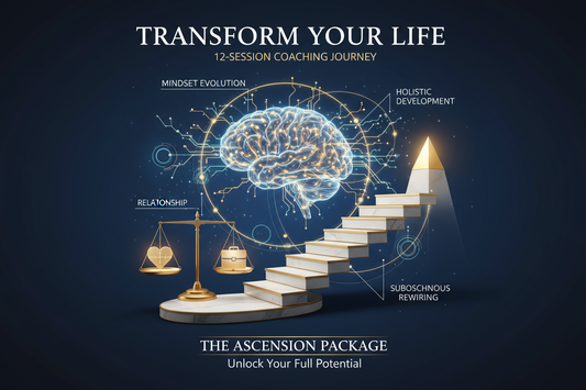 12 Session Package with CK Collective to work on personal tactics, business endeavors, relationship turmoil, elite mindset, routines, letting go, and rewiring your subconscious brain. 30-minutes each.