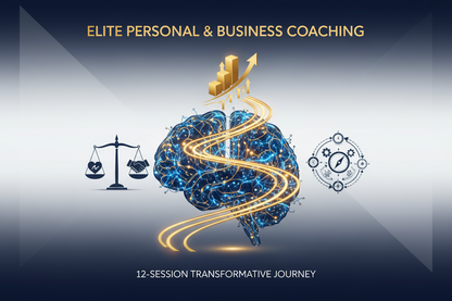 12 Session Package with CK Collective to work on personal tactics, business endeavors, relationship turmoil, elite mindset, routines, letting go, and rewiring your subconscious brain. 60-minutes each. 