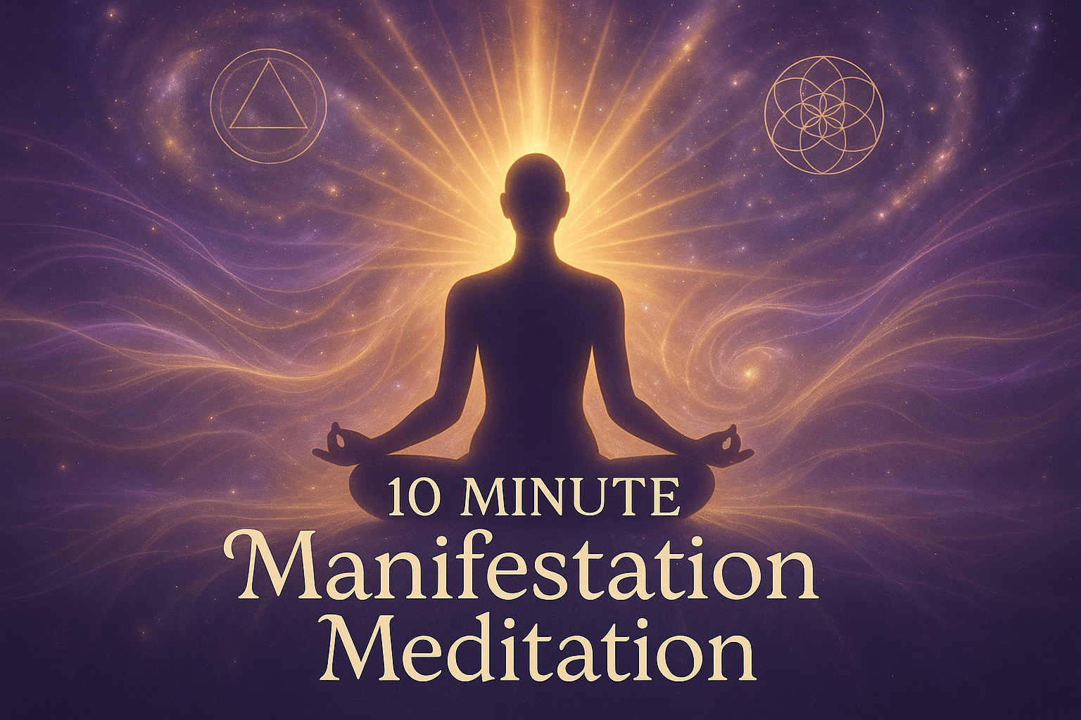 Manifest anything you want meditation audio file only 10 minutes